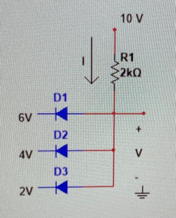 Solved In The Given Circuit Determine V In Volts Round To Chegg