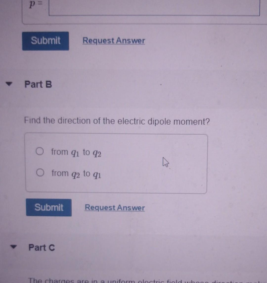 Solved Point Charges Q1 4 90nC And Q2 4 90nC Are Separated Chegg