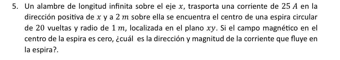 Resuelto Un Alambre De Longitud Infinita Sobre El Eje X Chegg Mx