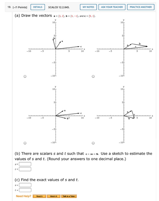 Solved ASK YOUR TEACHER PRACTICE ANOTHER 19 1 Points Chegg