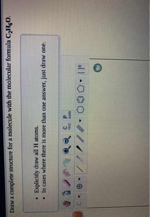 Solved Draw A Complete Structure For A Molecule With The Chegg