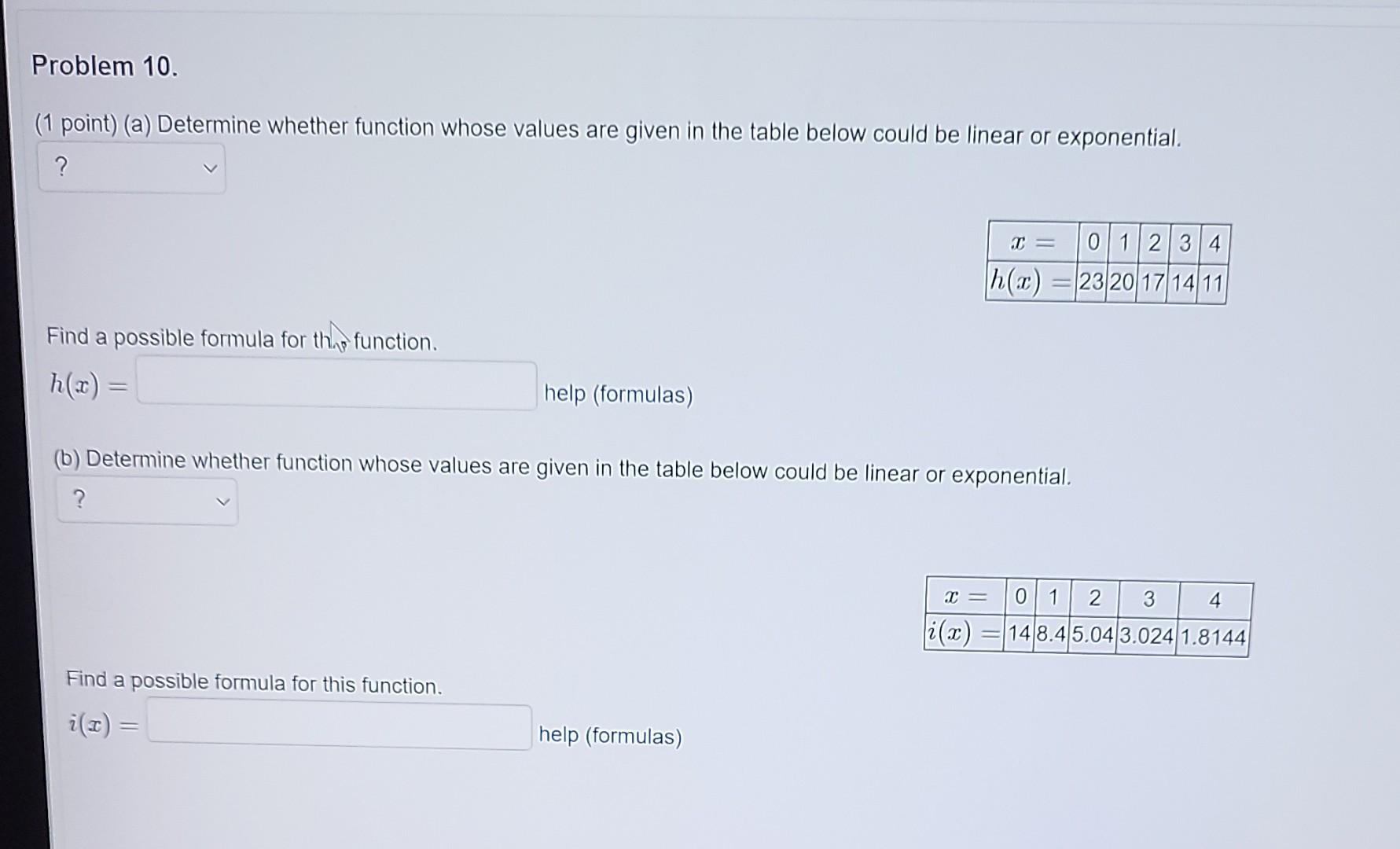 Solved Problem Point A Determine Whether Function Chegg