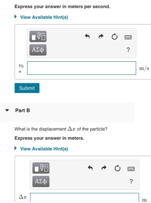 Solved A Common Graphical Representation Of Motion Along A Chegg