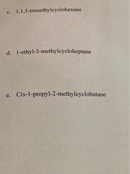 Solved 2 Draw The Structure And Give The Molecular Formula Chegg