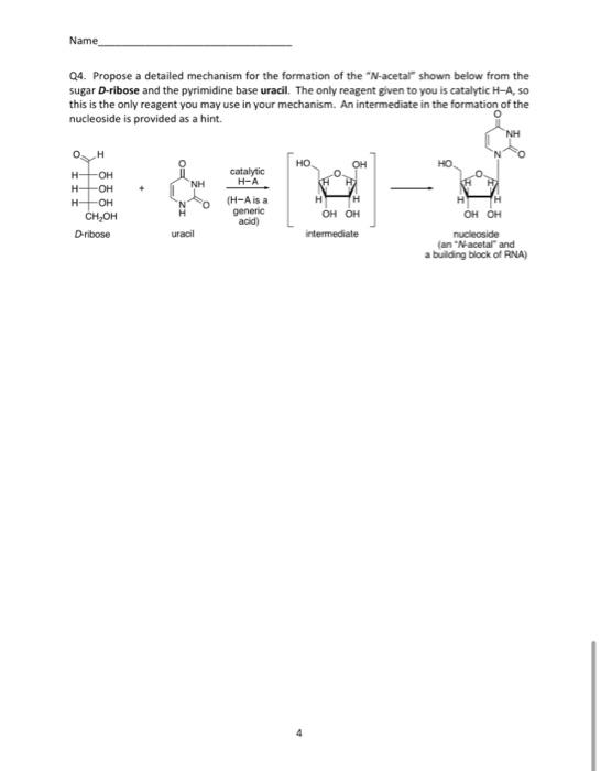 Q Propose A Detailed Mechanism For The Formation Of Chegg