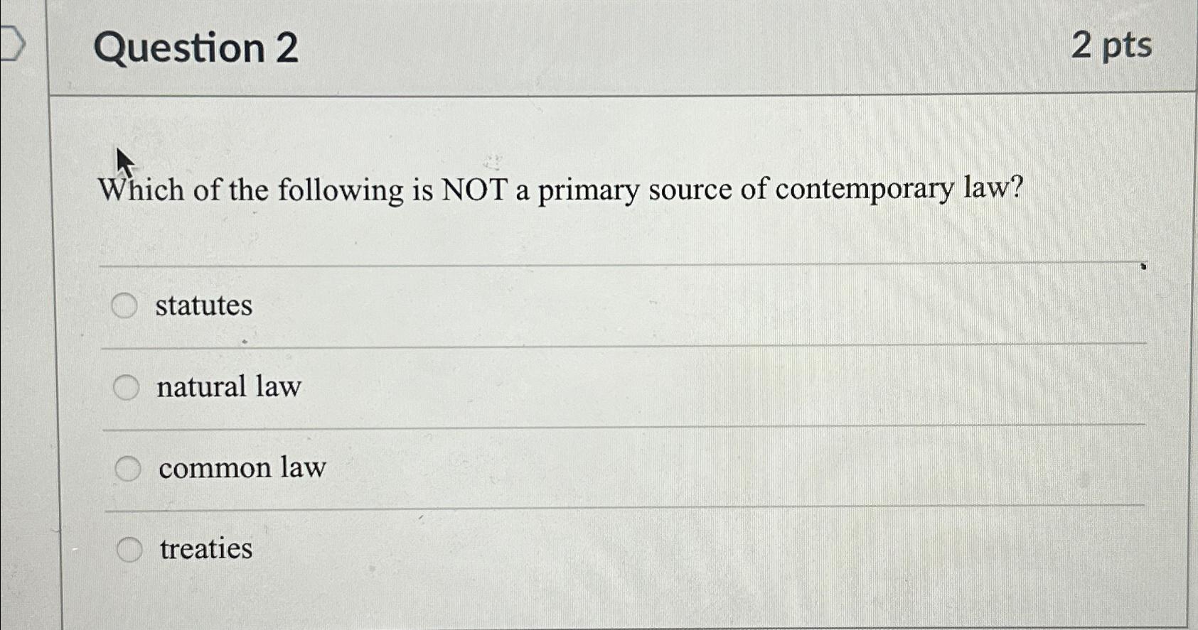 Solved Question 22 PtsWhich Of The Following Is NOT A Chegg