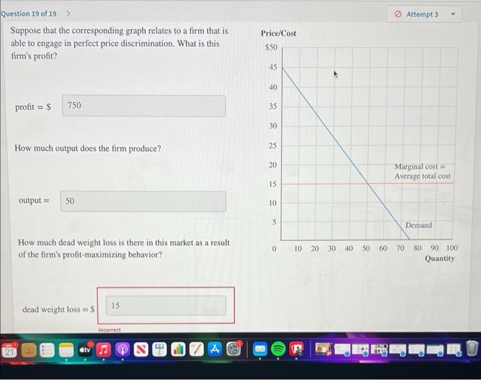 Solved Attempt Question Of Suppose That The Chegg