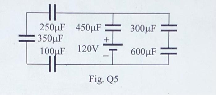 Solved Q Determine The Electric Charge Voltage And Chegg