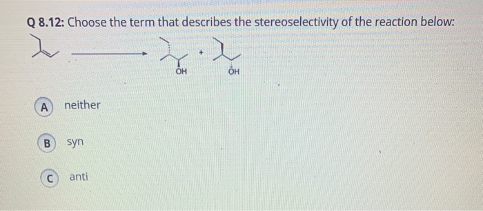 Solved Q Choose The Term That Describes The Chegg