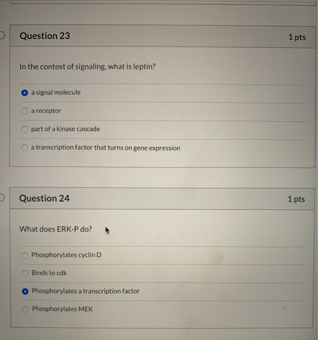 Solved Question Pts In The Context Of Signaling What Chegg