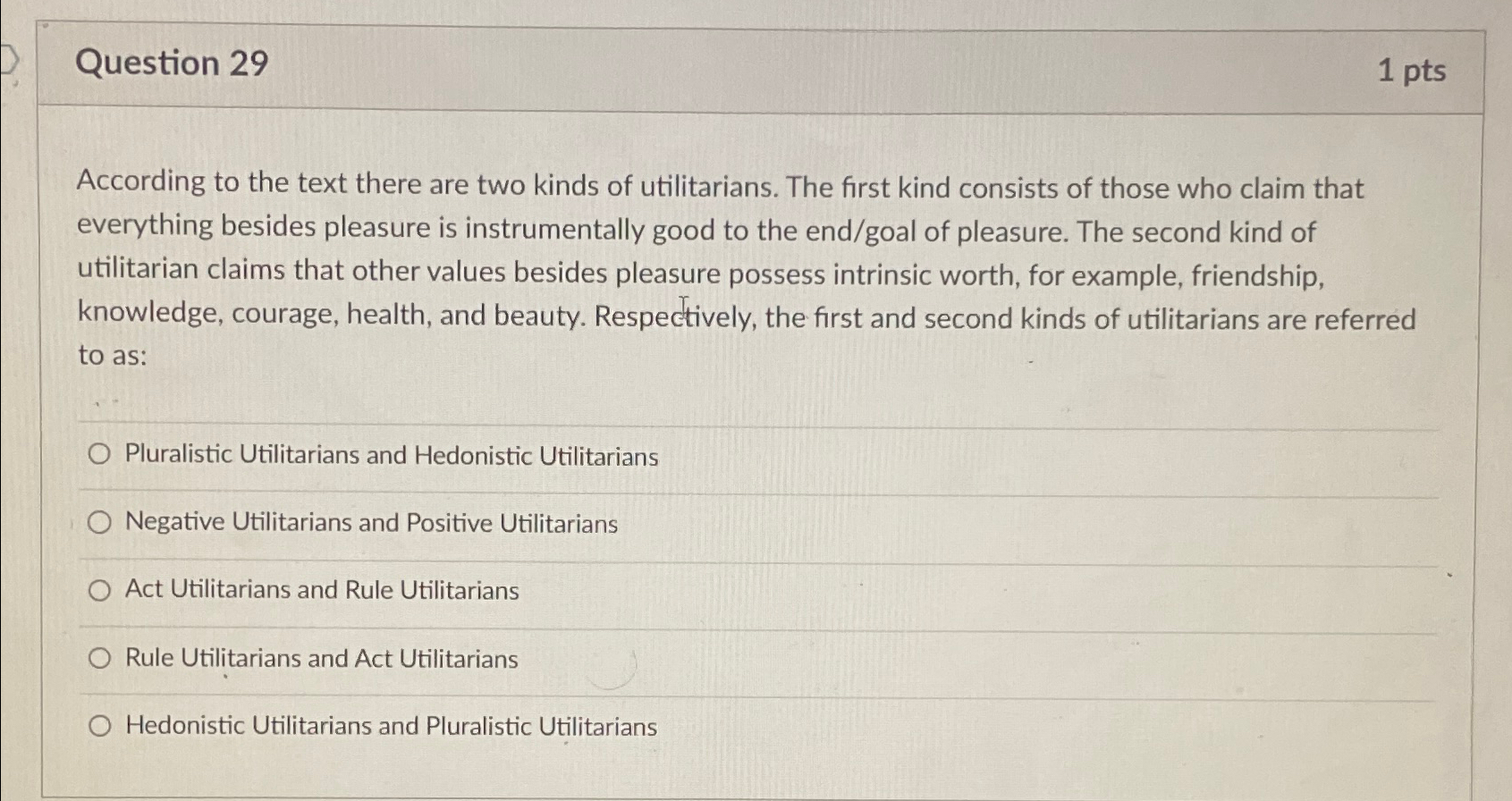 Solved Question Ptsaccording To The Text There Are Two Chegg