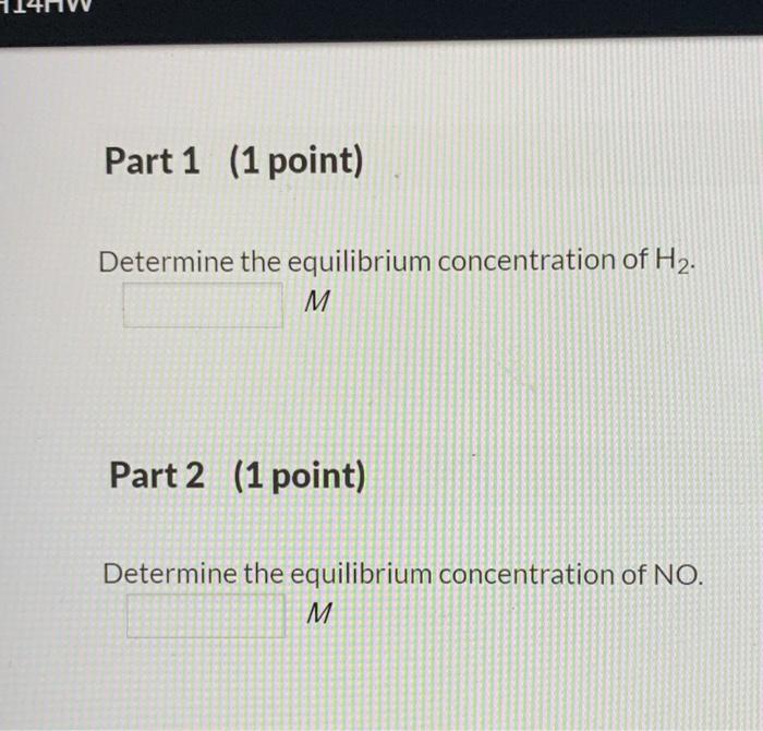 Solved Question Points See Page A Ml Reaction Chegg