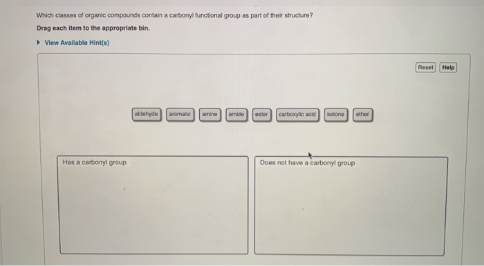 Solved Part B Classify The Following Molecule According To Chegg