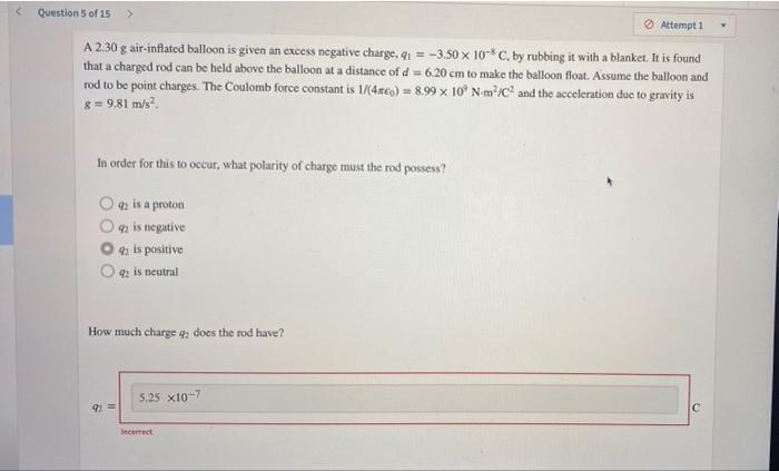 Solved Question Of Attempt A G Air Inflated Chegg