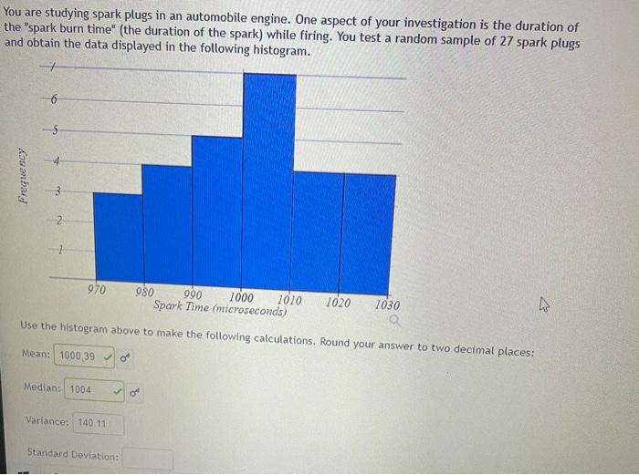 Solved You Are Studying Spark Plugs In An Automobile Engine Chegg