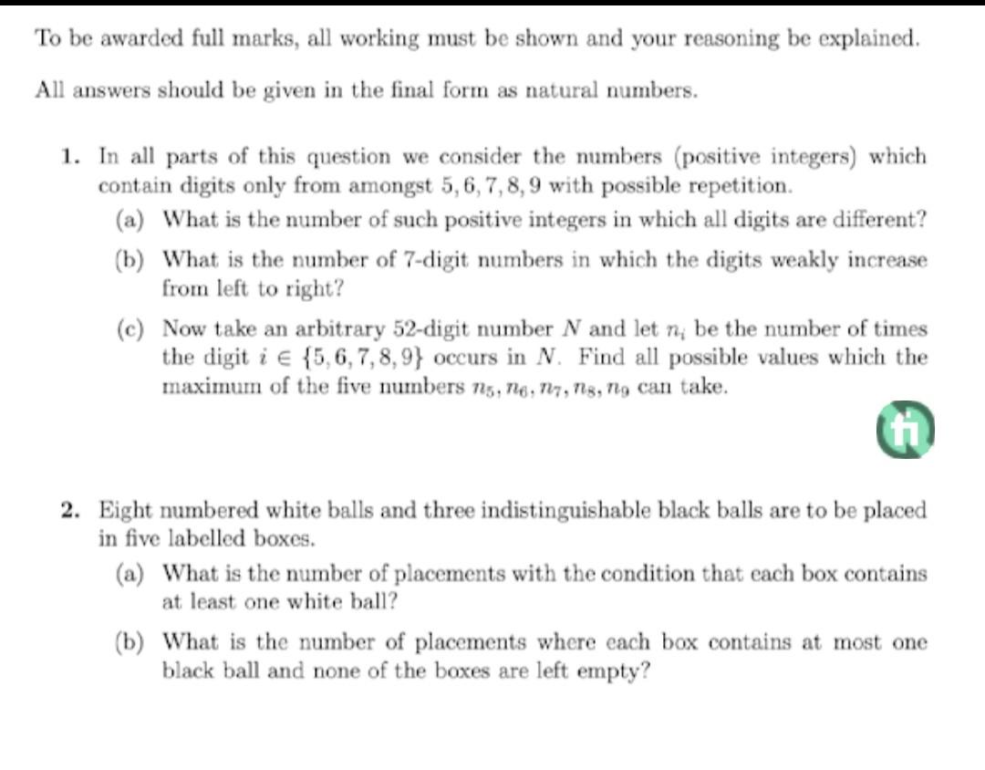 Solved Kindly Answer All And Answer Should Be Correct Chegg