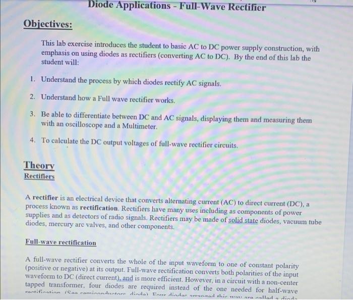 Application Of Half Wave Rectifier Atelier Yuwa Ciao Jp