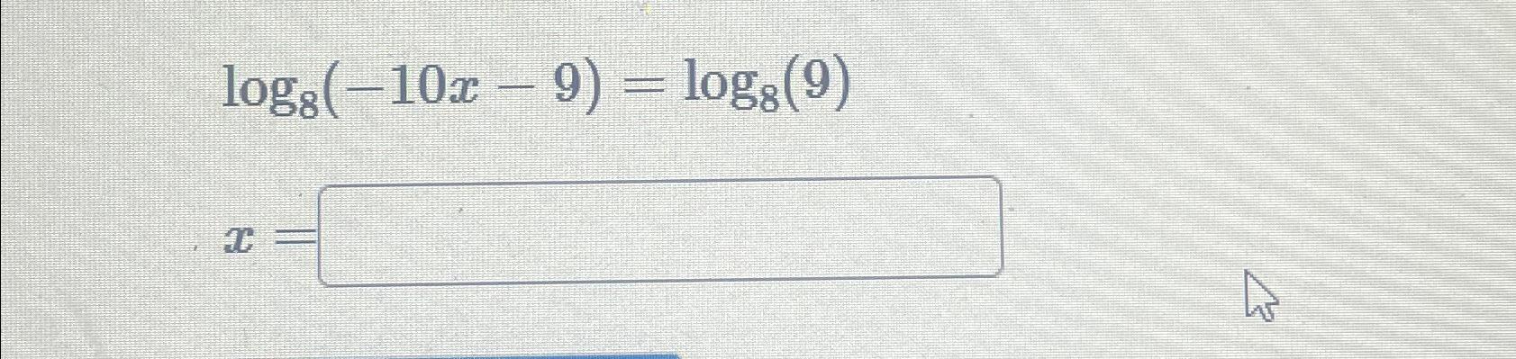 Solved Log X Log X Chegg