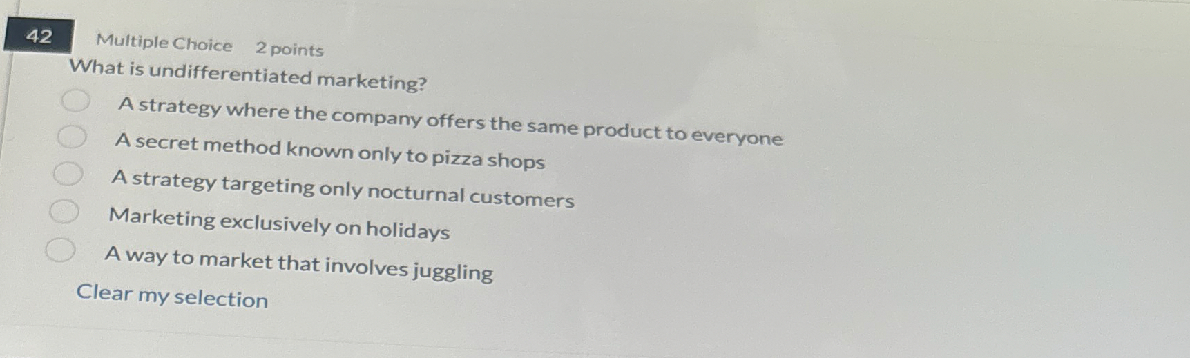 Solved 42 Multiple Choice 2 PointsWhat Is Undifferentiated Chegg