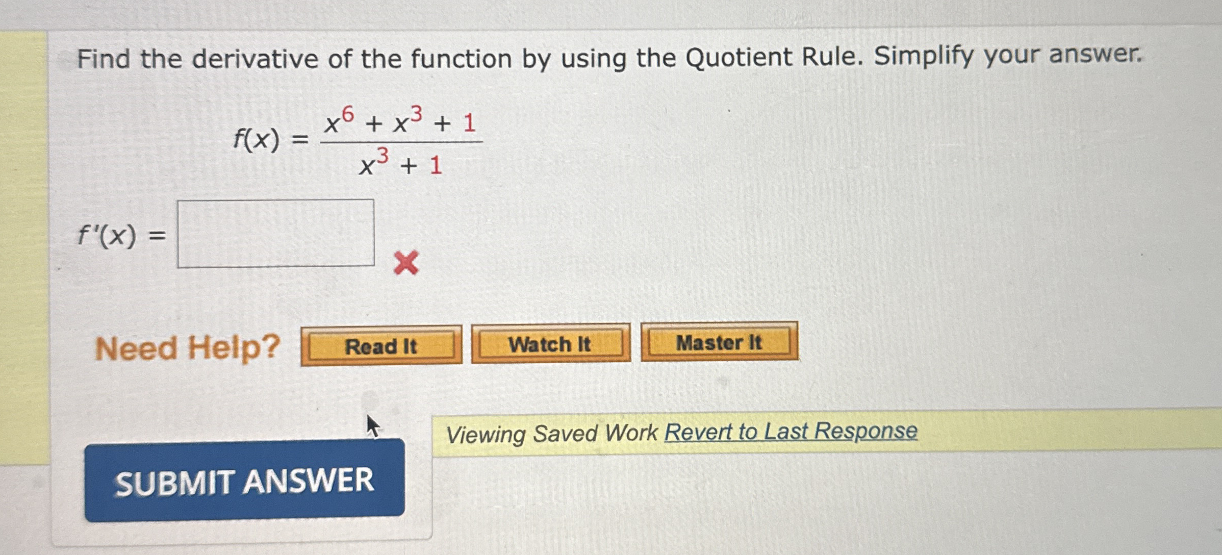 Find The Derivative Of The Function By Using The Chegg