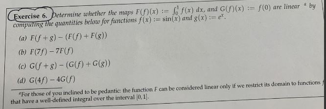 Solved Exercise Determine Whether The Maps Chegg