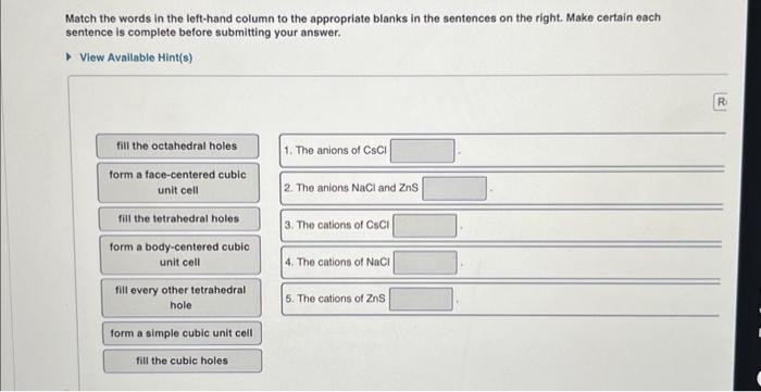 Solved Complete Each Statement Based On The Images Below Chegg