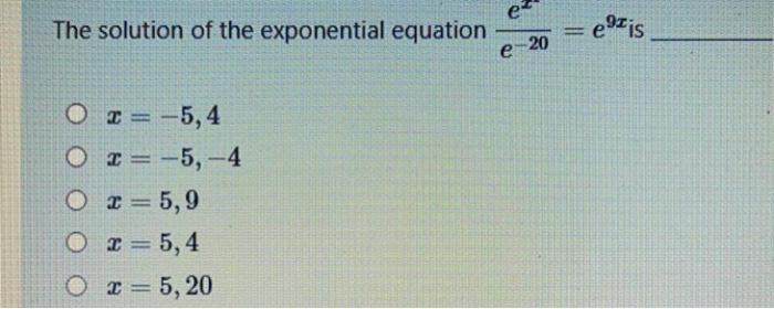 Solved The Solution Of The Logarithmic Equation Logz 2 Chegg