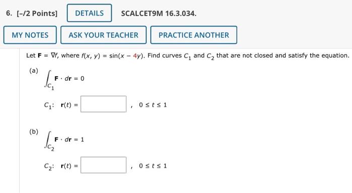 Solved 8 1 Points DETAILS SCALCET9M 16 4 015 MY NOTES Chegg