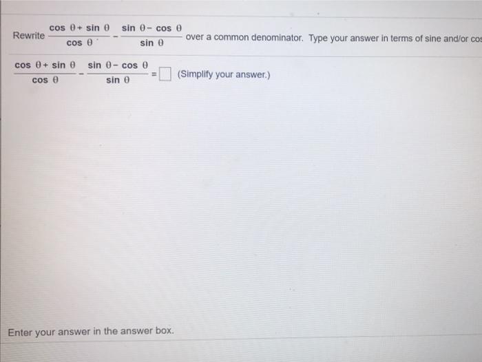 Solved Establish The Identity Sin Cos Sin Chegg