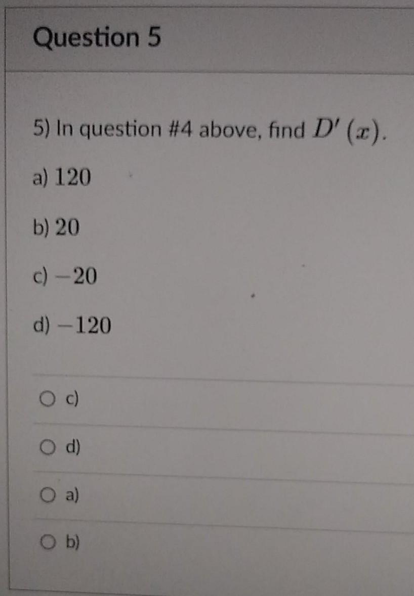 Solved Question 4 5 Pts 4 The Demand For DVD Rentals At Chegg