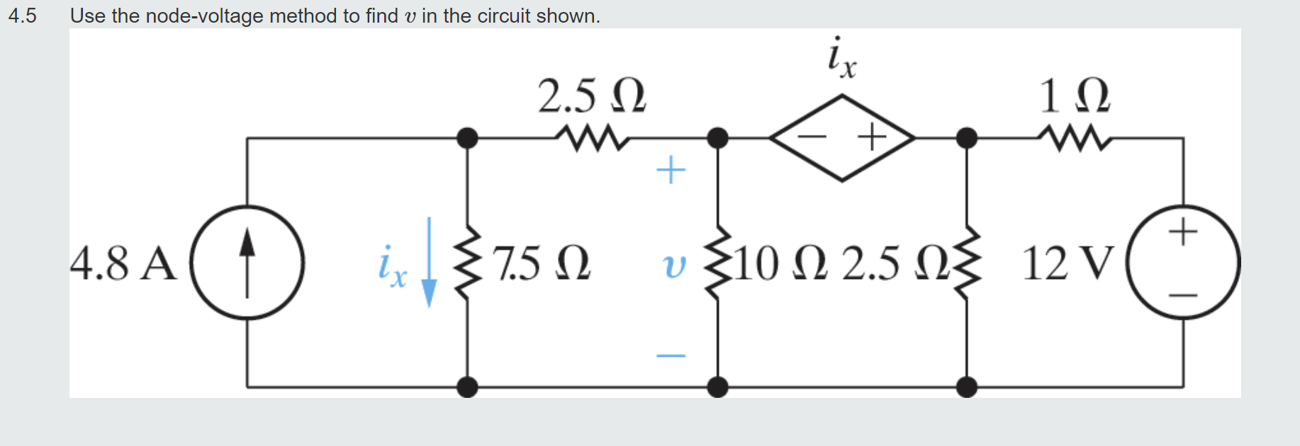 Solved Pspice Multisim Use The Node Voltage Method Chegg