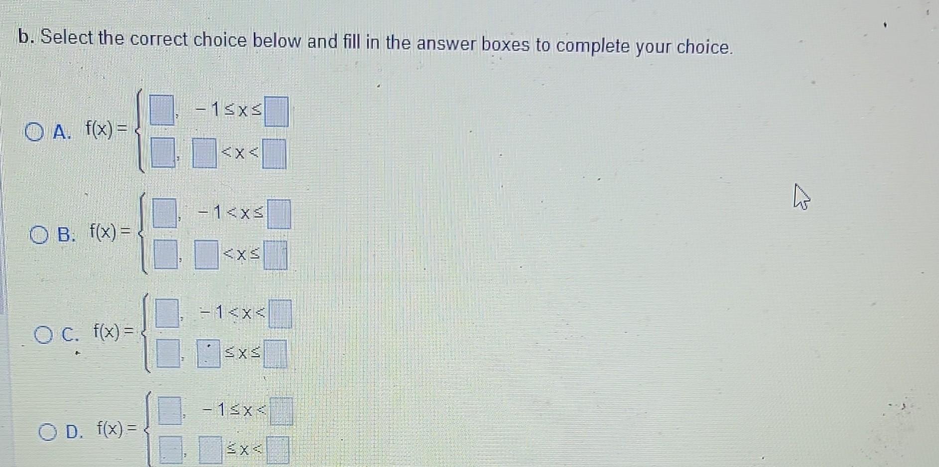 Solved Find A Formula For Each Function Graphed On The Chegg