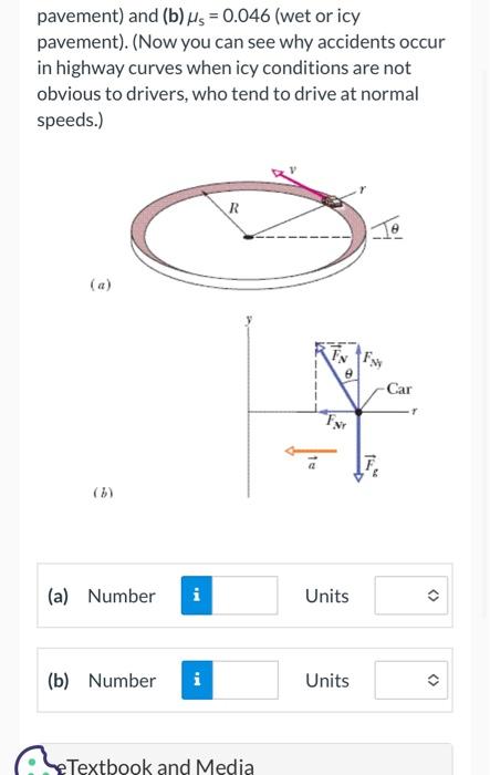 Solved Engineering A Highway Curve If A Car Goes Through A Chegg