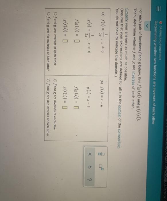 Solved Srpimdym Graphs And Functions Determining Whether Two Chegg