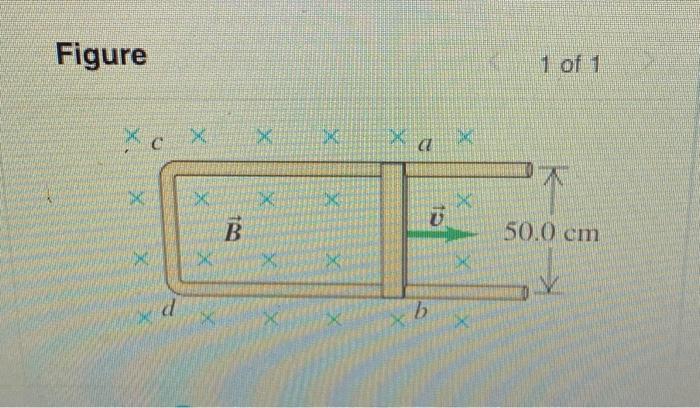 Solved The Conducting Rod Ab Shown In Figure Makes Chegg