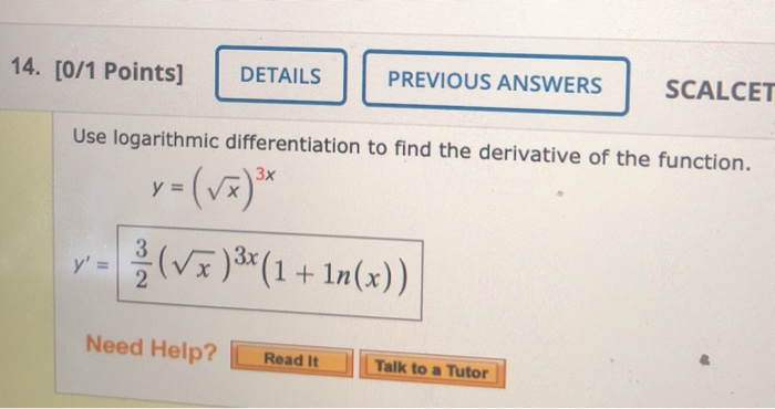 Solved Points Details Previous Answers Scalcet Use Chegg