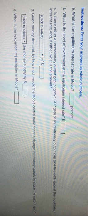 Solved Money Refer To The Table For Moola Given Below To Chegg