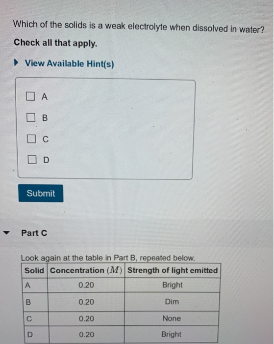 Solved M Review Constants Periodic Table Part A An Chegg