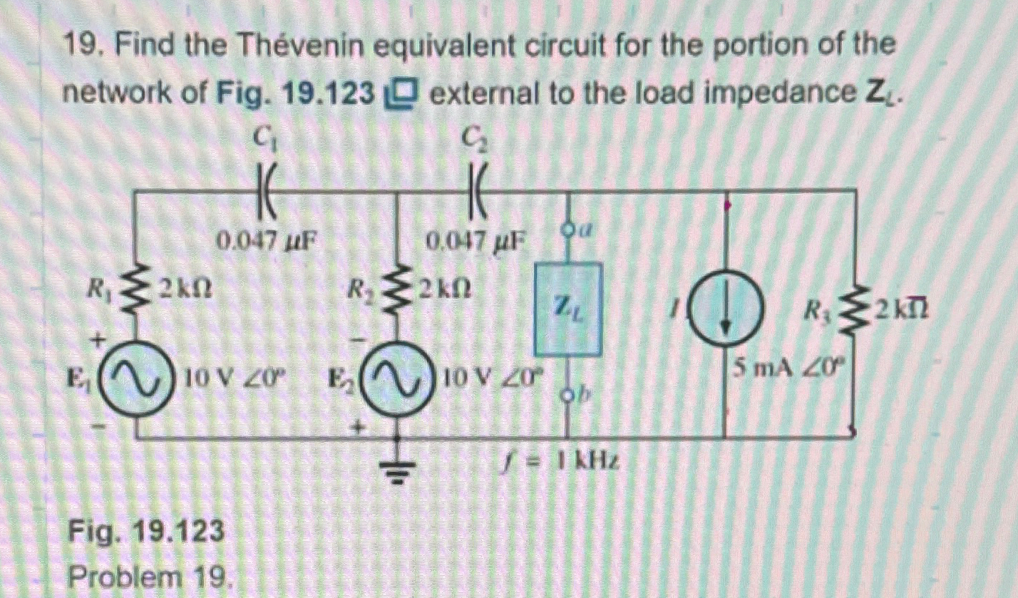 Solved Find the Thévenin equivalent circuit for the portion Chegg