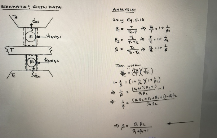 Solved Two Reversible Refrigeration Cycles Are Arranged In Chegg