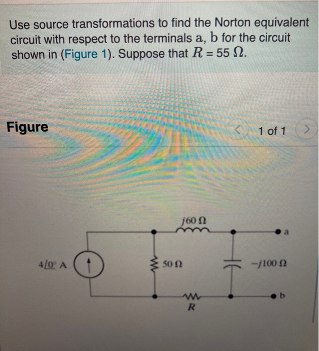 Solved Use Source Transformations To Find The Norton Chegg