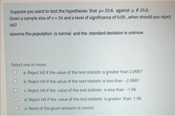 Solved Suppose You Agai Given A Sample Size Of N And A Chegg