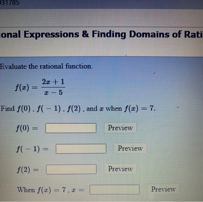 Solved Ional Expressions Finding Domains Of Rati Chegg