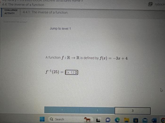 Solved Jump To Level 1 A Function F RR Is Defined By Chegg