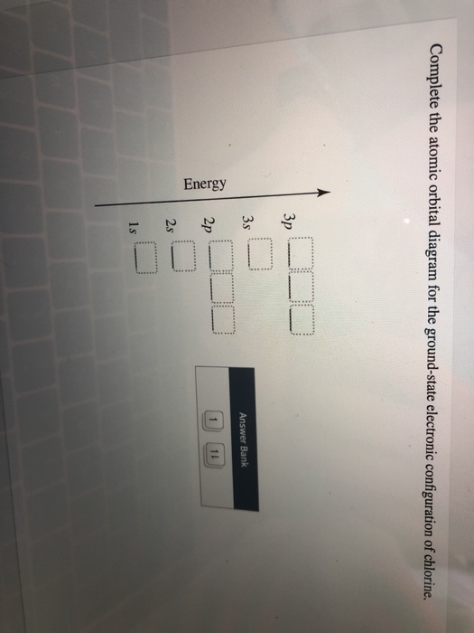 Solved Complete The Atomic Orbital Diagram For The Chegg