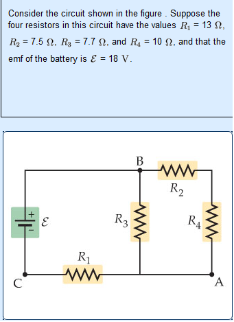 Solved A Find The Current Through Each Resistor Using The Chegg