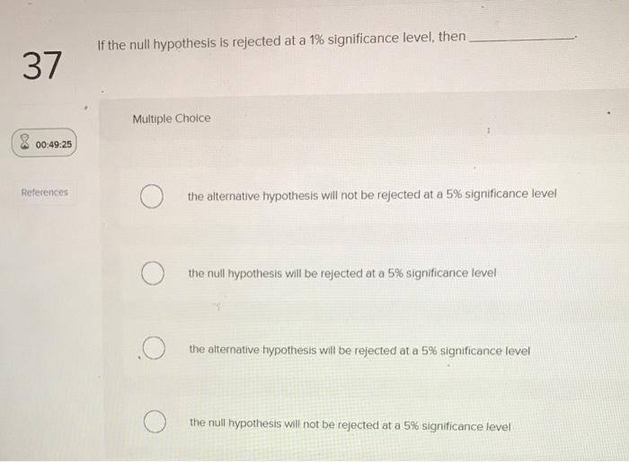 Solved Tb Mc Qu Static When Conducting A Hypothesis Chegg