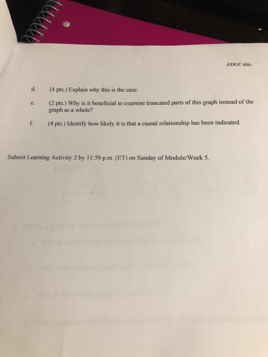 Solved Pts Varied Refer To The Following Data And Chegg