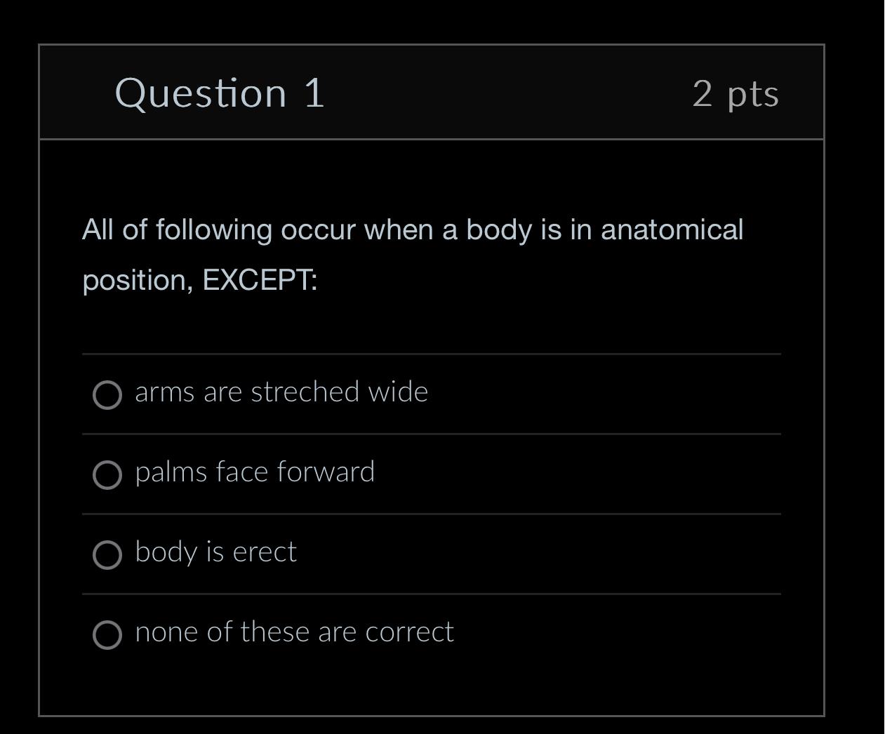 Solved Question Ptsall Of Following Occur When A Body Is Chegg