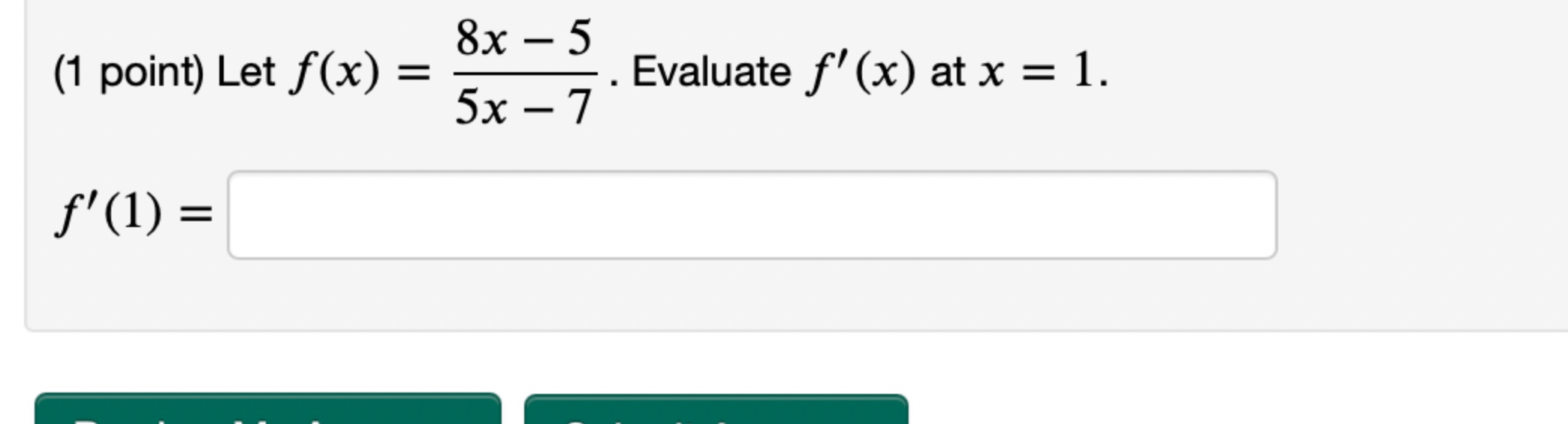 Solved Point Let F X X X Evaluate F X At Chegg